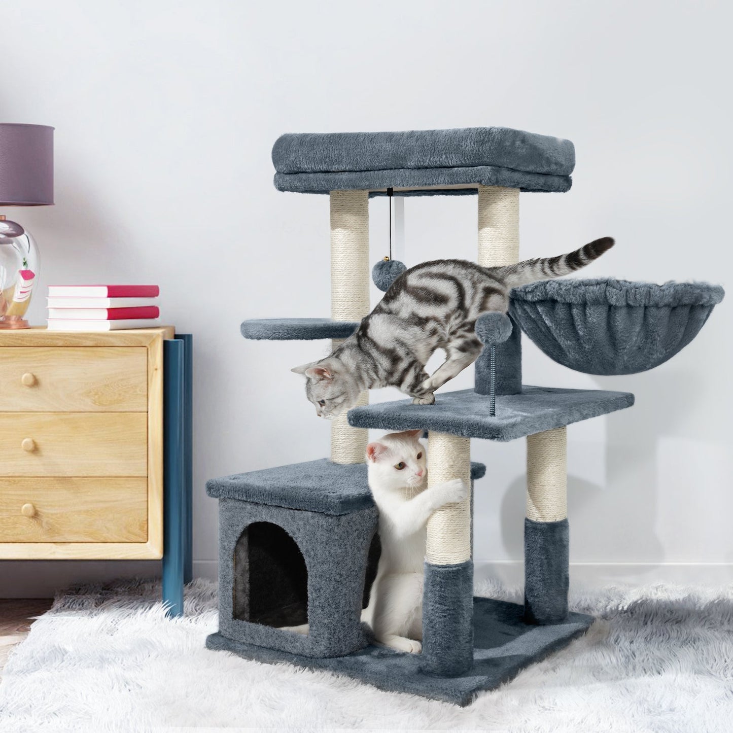 Rabbitgoo  33" Cat Tree for Indoor Kittens