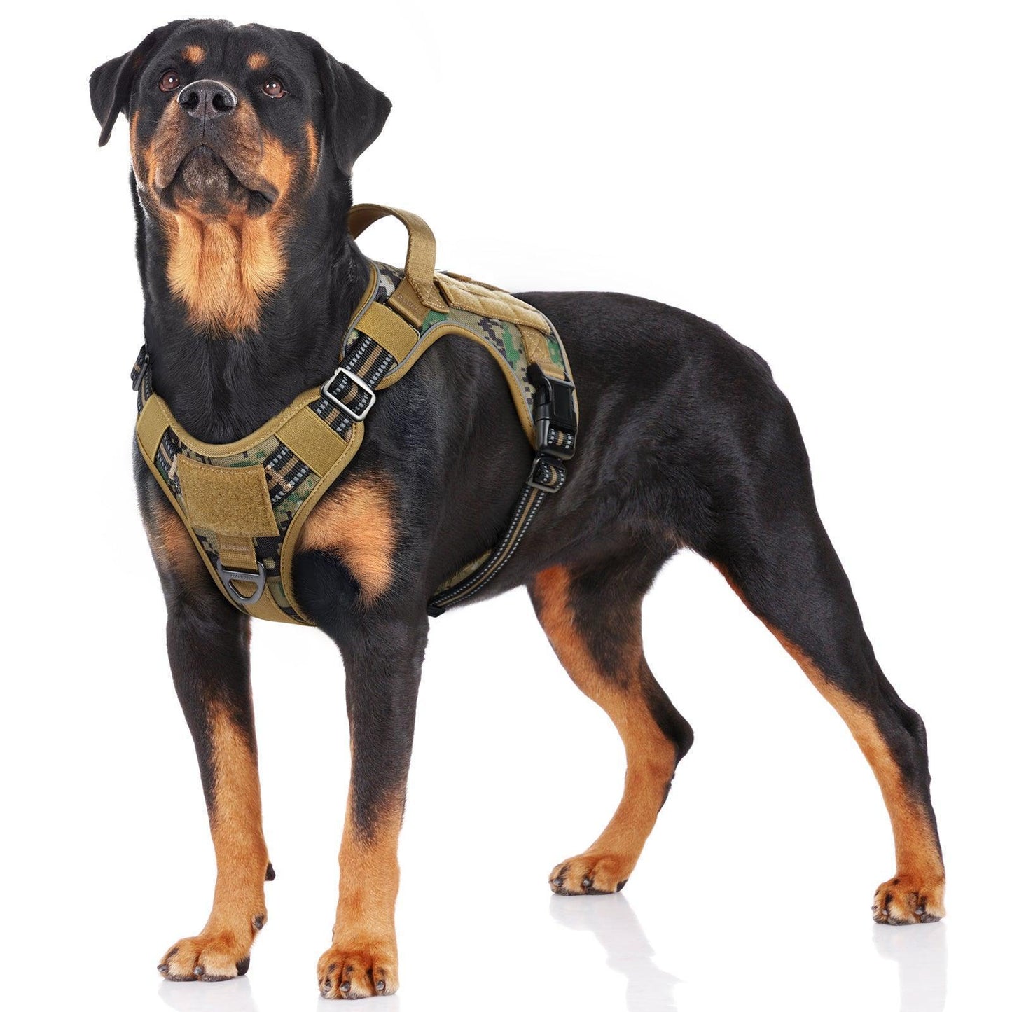 Camo Escape Proof Tactical Dog Harness