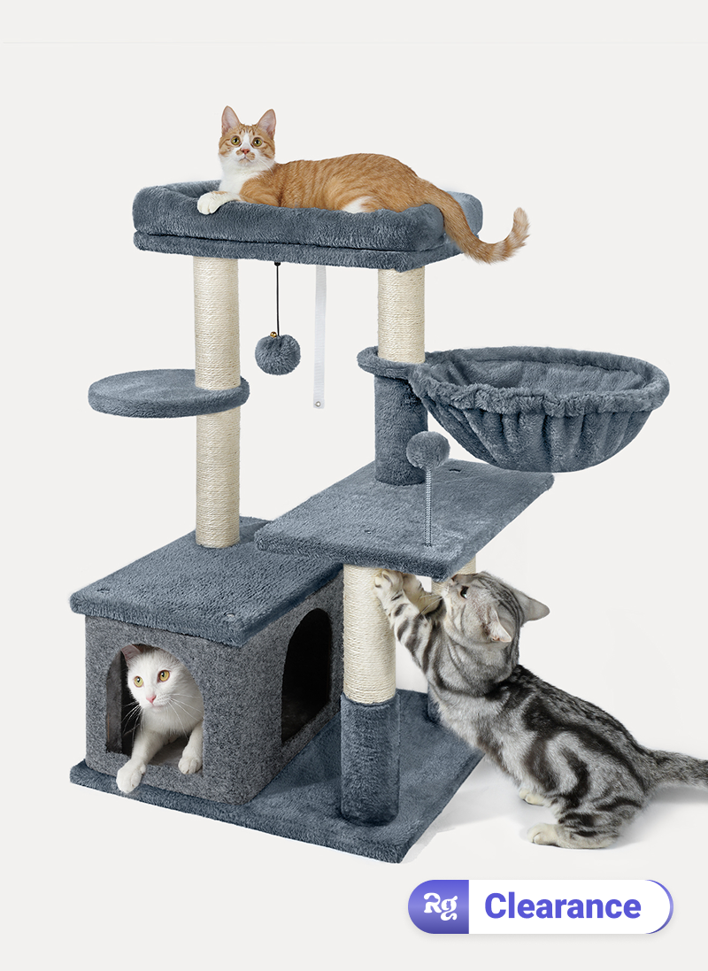 Rabbitgoo  33" Cat Tree for Indoor Kittens