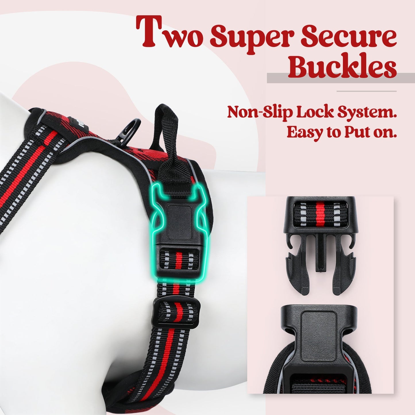 Urban Grid No Pull Dog Harness