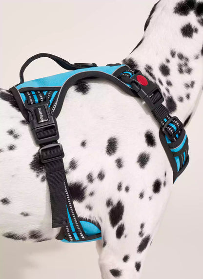 Uplift Pro Adjustable Dog Harness with Neck Buckle-6 #Blue