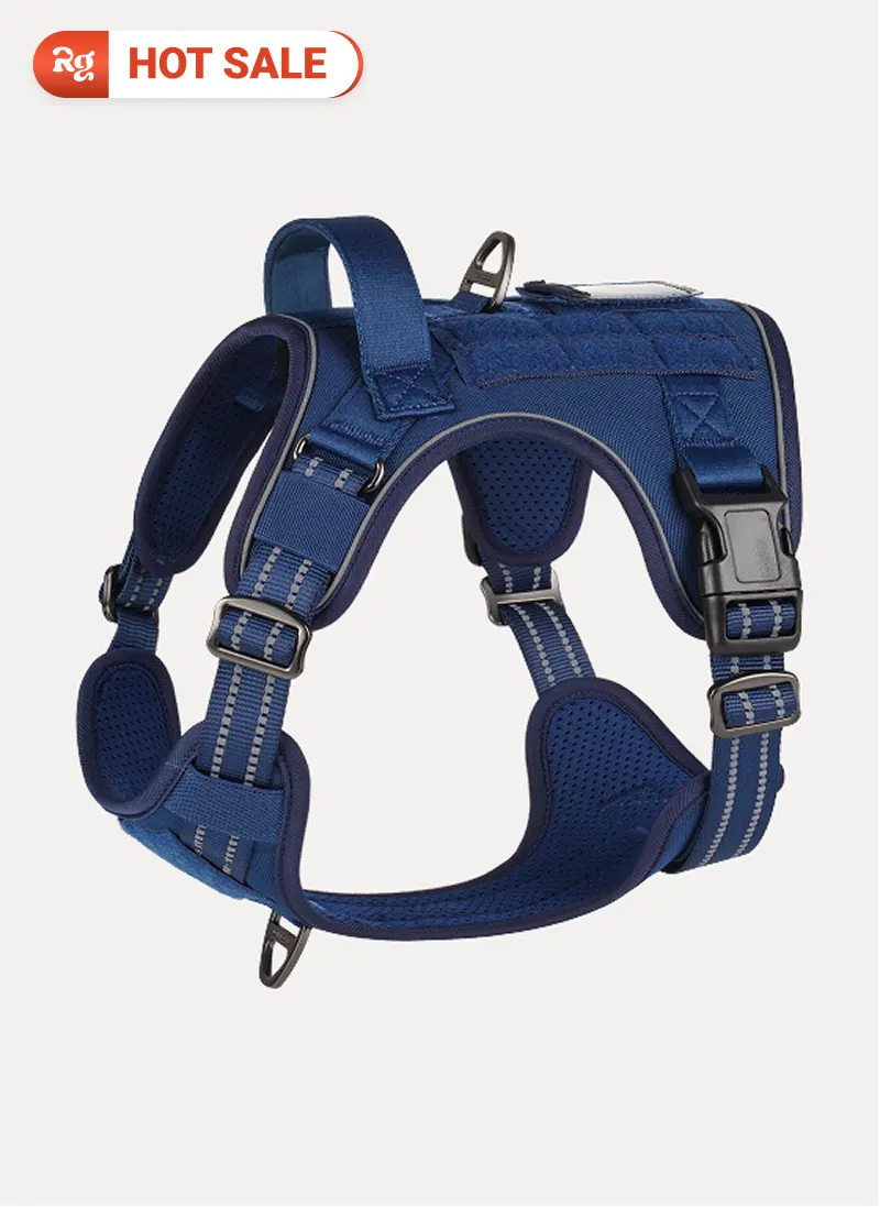 Solid Escape Proof Tactical Dog Vest Harness