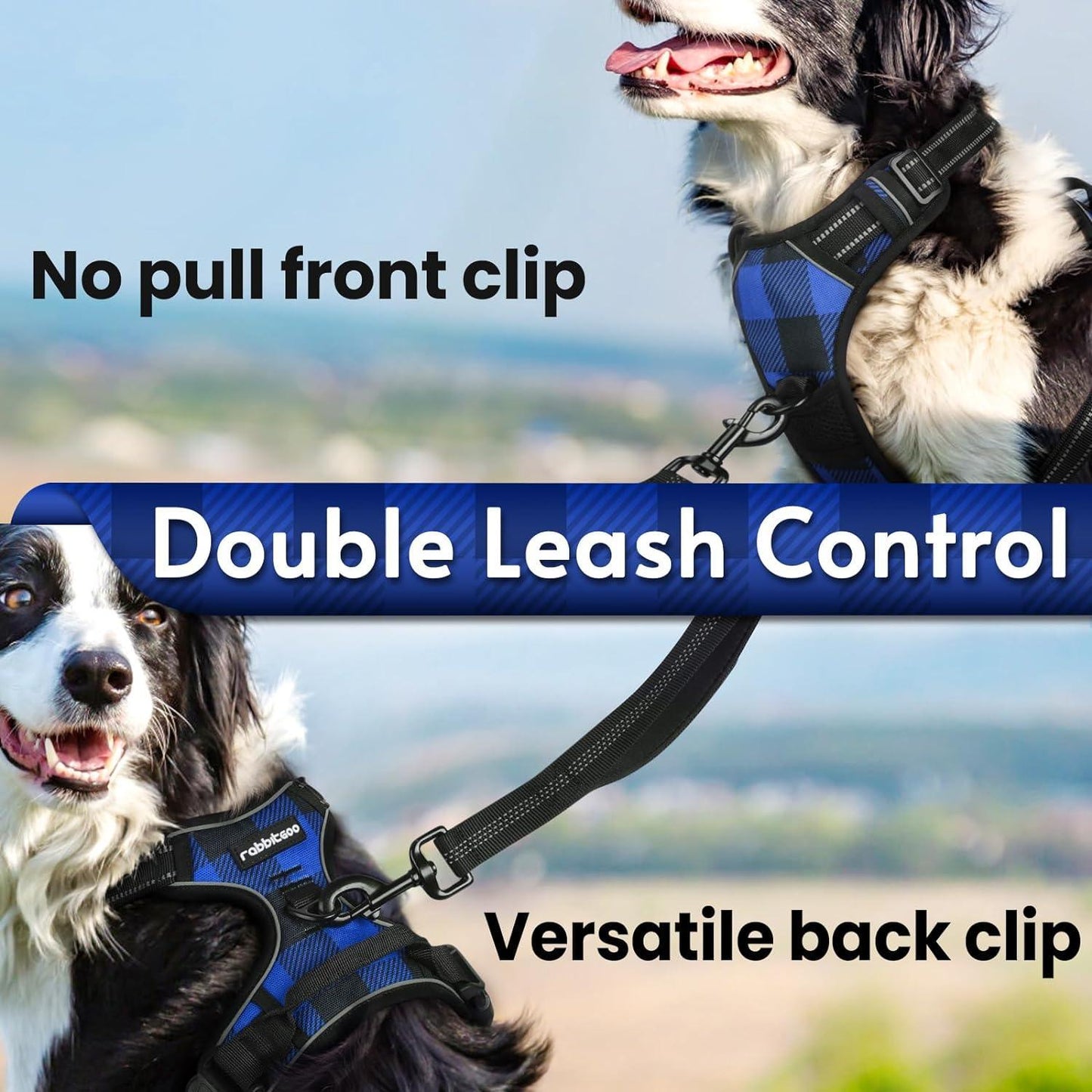 Urban Grid No Pull Dog Harness