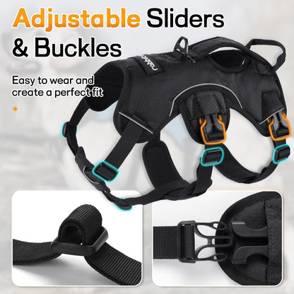 Lift Assist Large Dog Harness with Handle