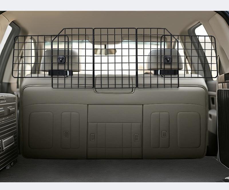 Rabbitgoo Triple Folding Adjustable Dog Car Barrier