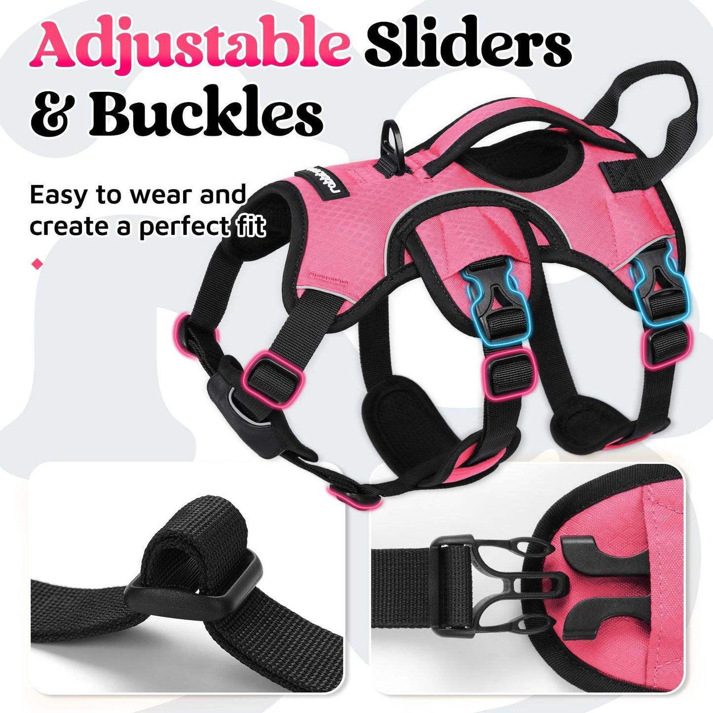 Lift Assist Large Dog Harness with Handle