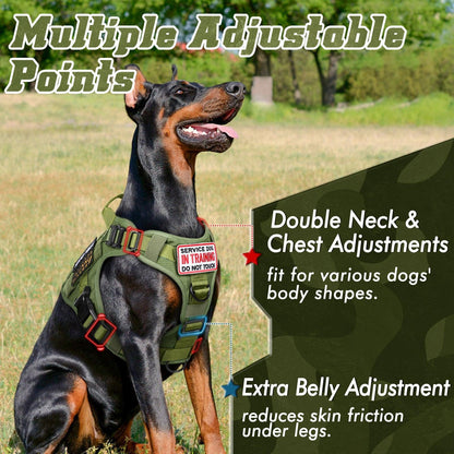 PAWTRENDER Mega Tactical Dog Harness