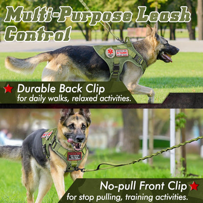 PAWTRENDER Mega Tactical Dog Harness