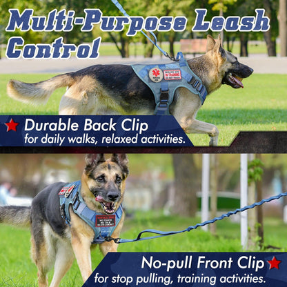 PAWTRENDER Mega Tactical Dog Harness