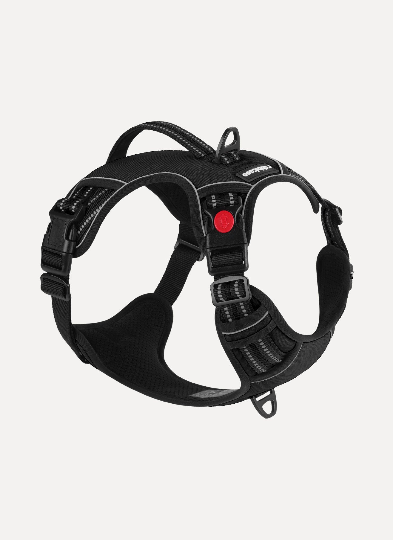 Uplift Pro Adjustable Dog Harness with Neck Buckle-1 #Black