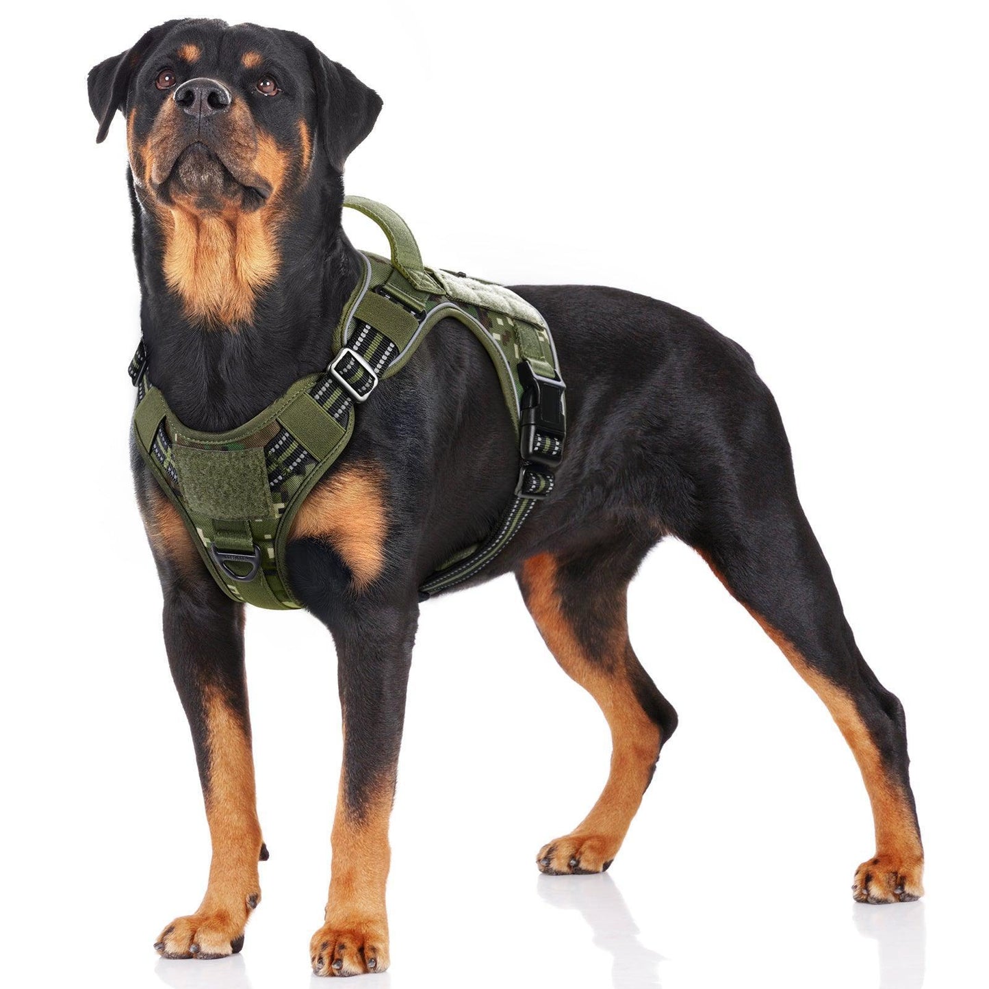 Camo Escape Proof Tactical Dog Harness