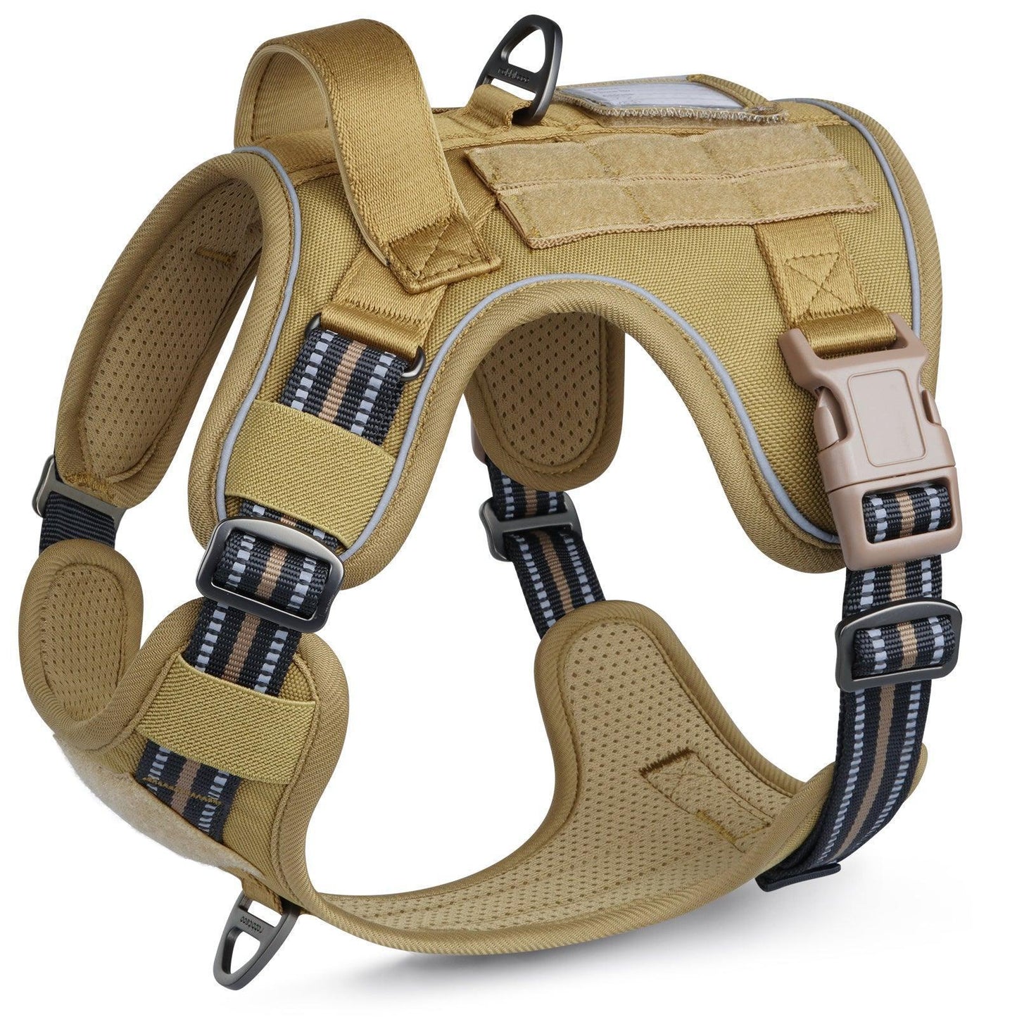 Solid Escape Proof Tactical Dog Vest Harness
