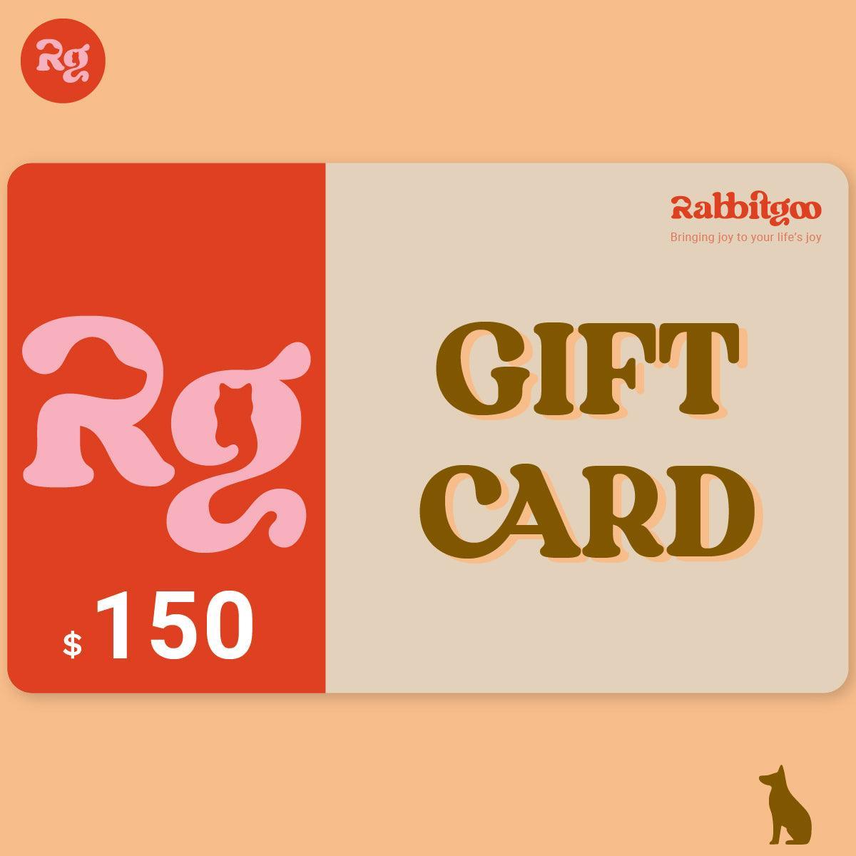 Rabbitgoo gift card