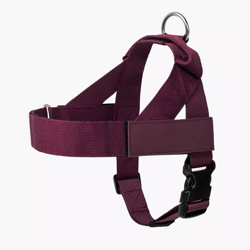 Puppioo Classic No Pull Harness #burgundy