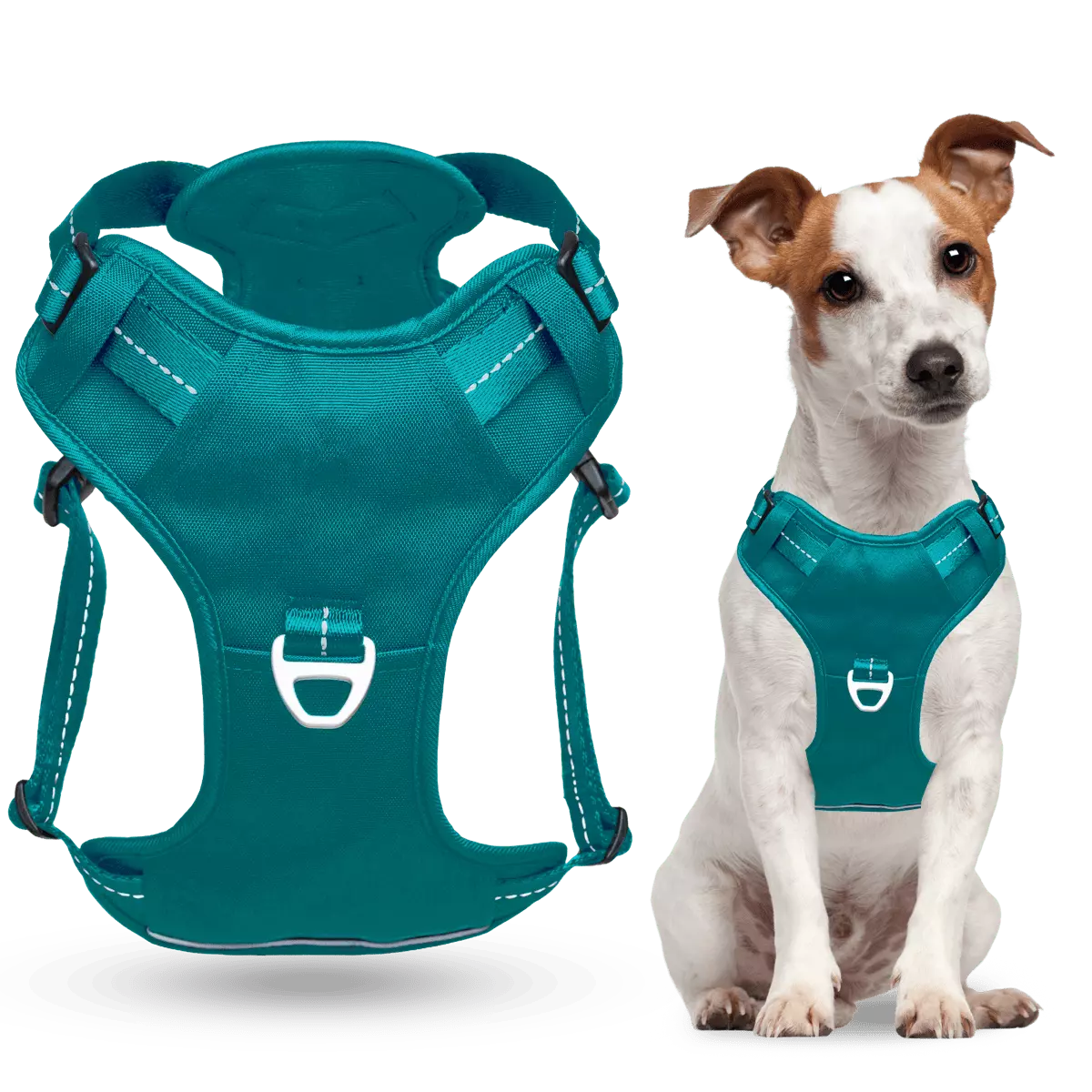 Puppioo Essentia No Pull Harness #teal