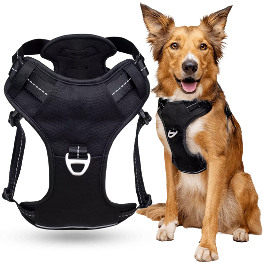 Puppioo Essentia No Pull Harness #black